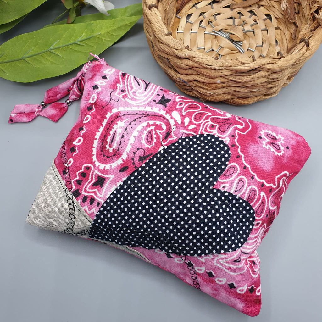 Pochette Bandana Magenta Fantasy - Pezzo unico
