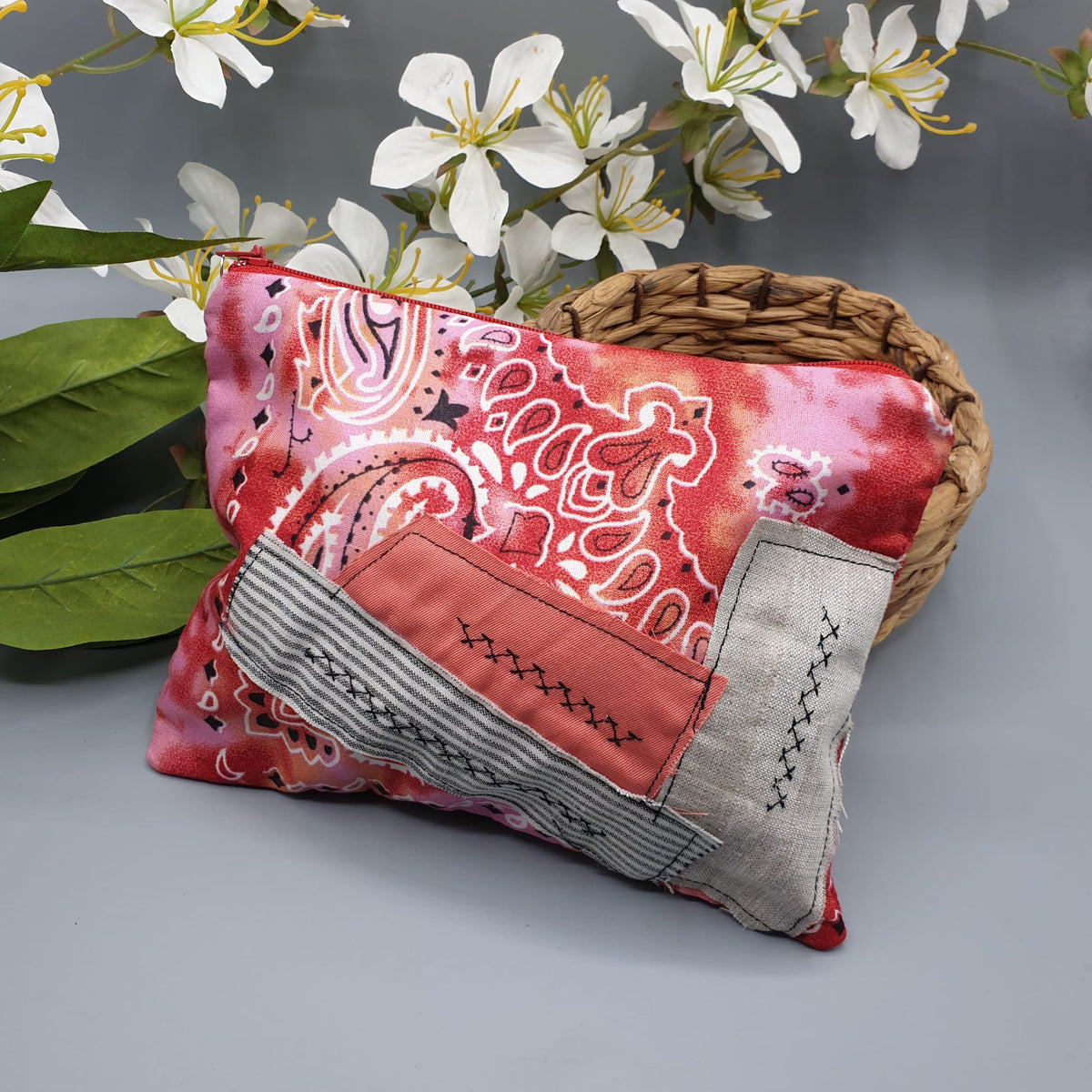 Pochette Bandana Ciliegia Fantasy - Pezzo unico