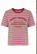 T-shirt in leggero piquet maniche a corte