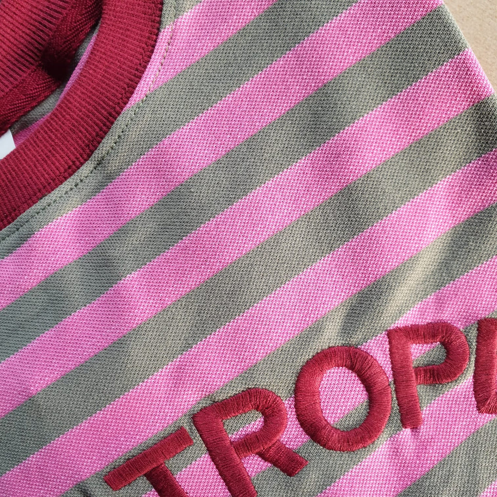 T-shirt in leggero piquet maniche a corte