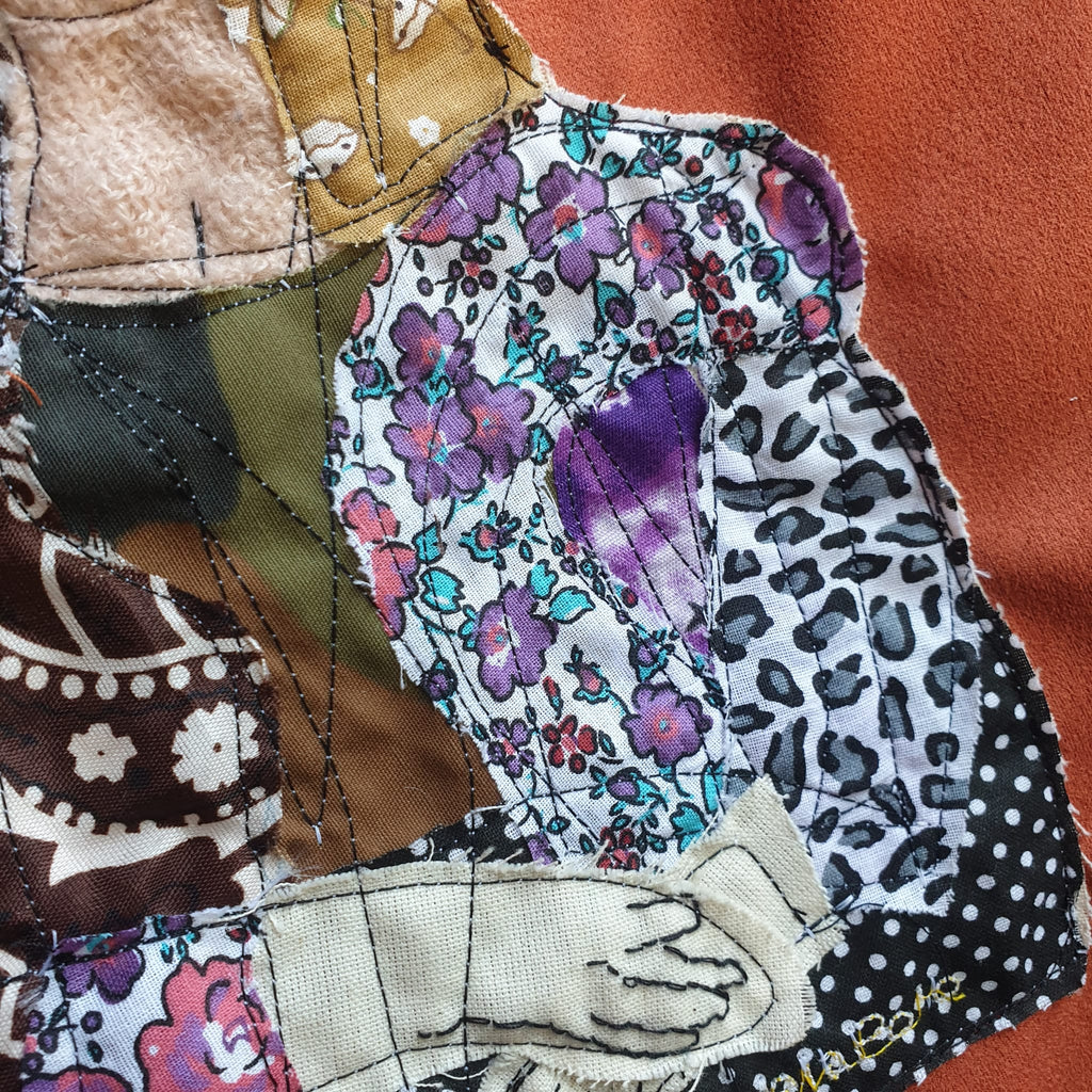 Gilet Camoscio Sintetico – Gioconda Patchwork