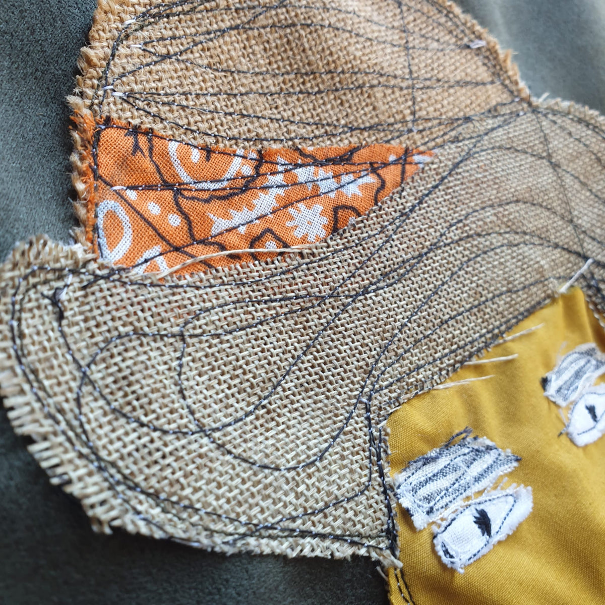 Gilet Camoscio Sintetico – Van Gogh Patchwork