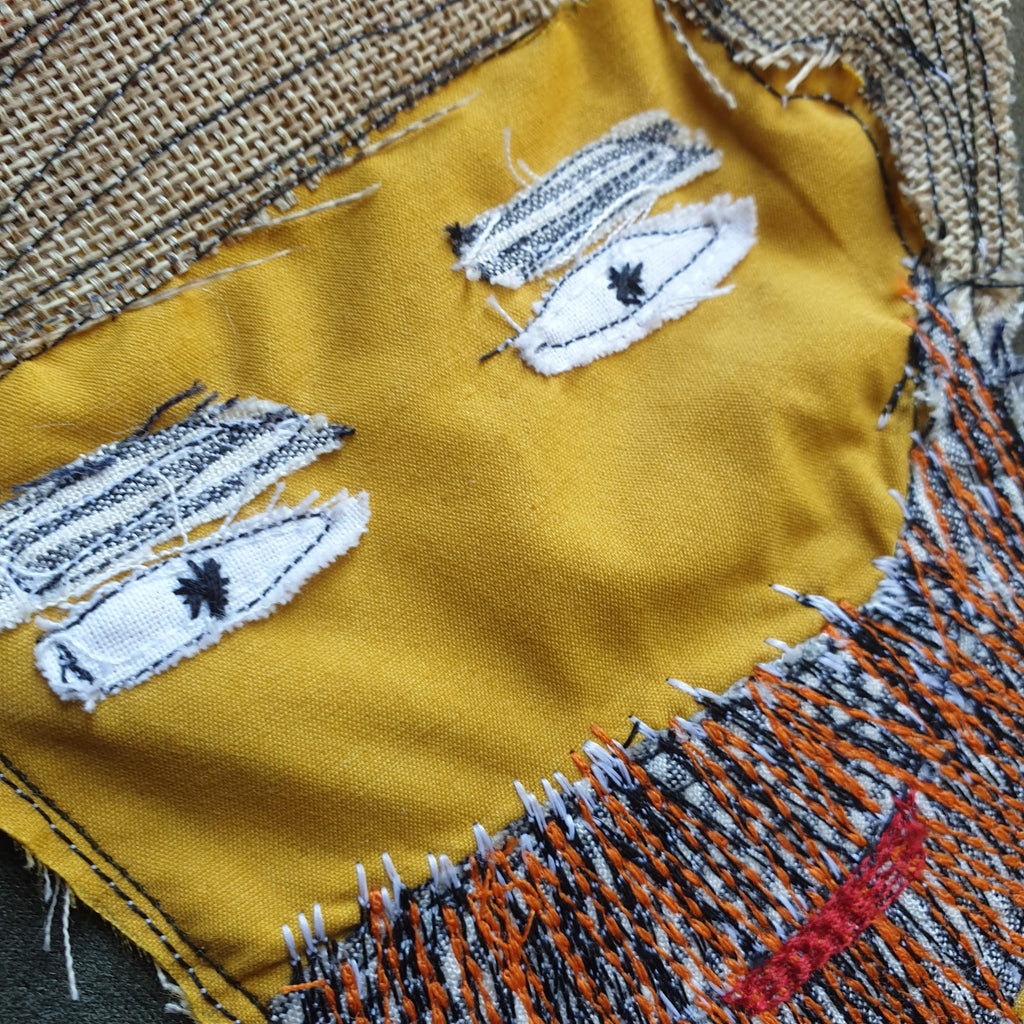Gilet Camoscio Sintetico – Van Gogh Patchwork