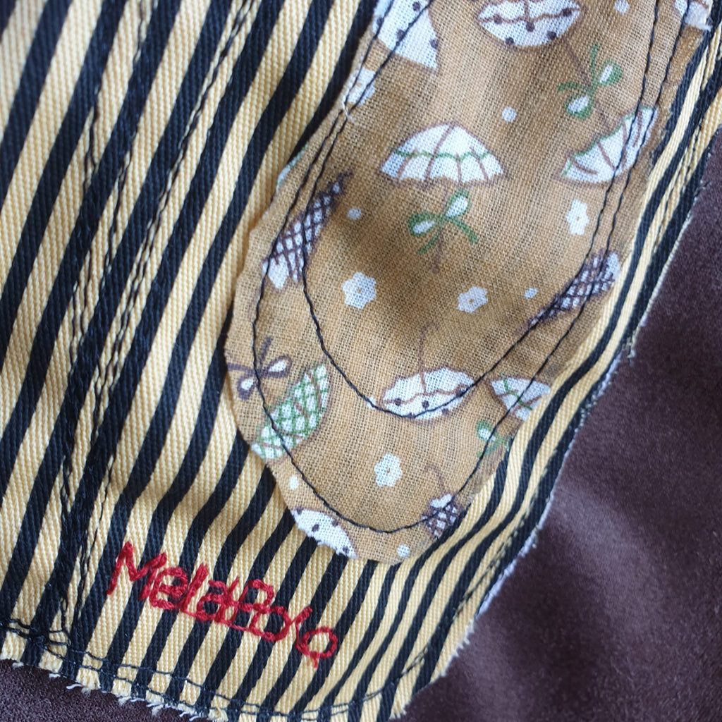 Gilet Camoscio Sintetico  -  L'urlo di Munch